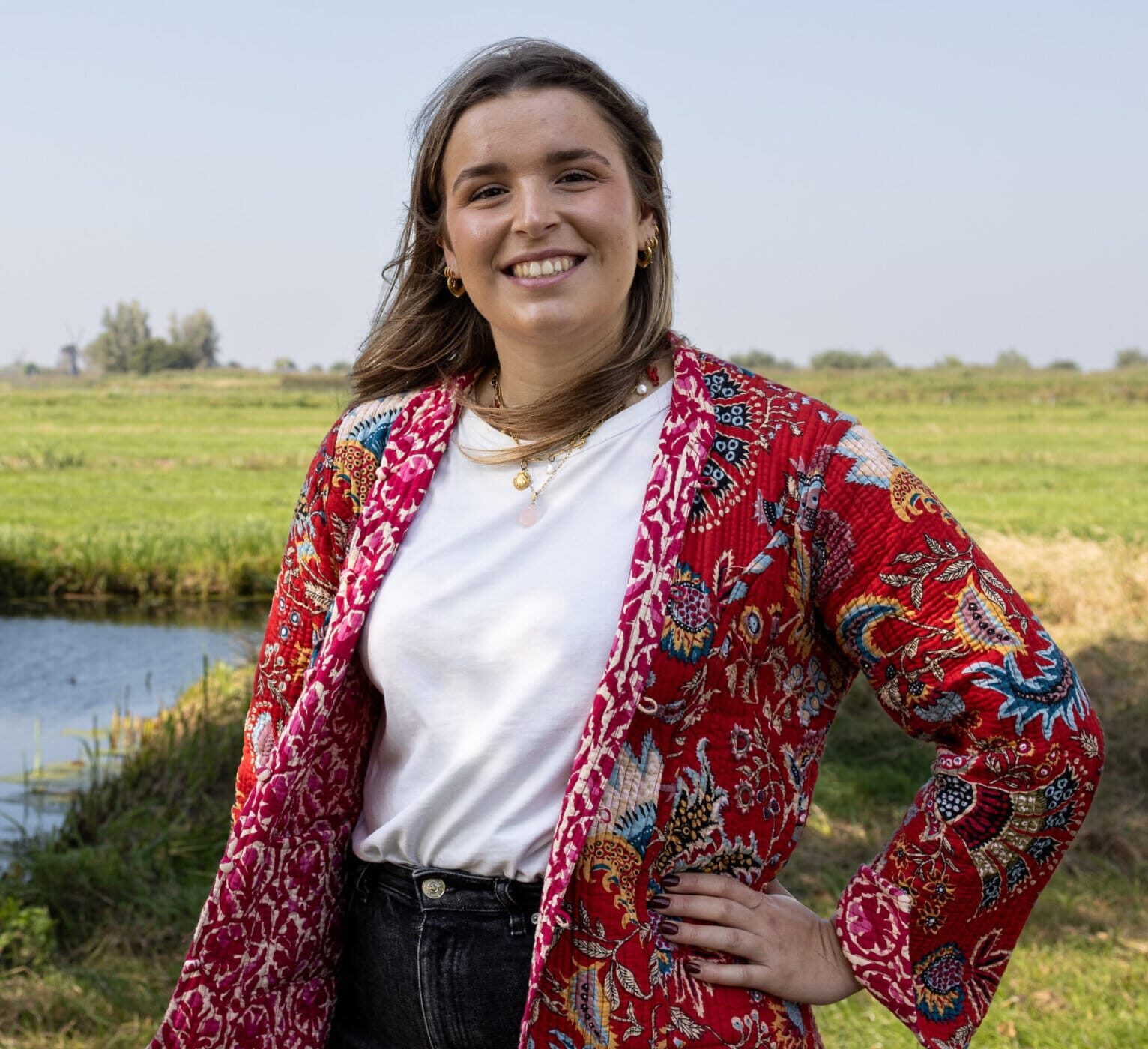 Lucie van Dijk, trainee Ruimtelijke Ontwikkeling bij gemeente Alblasserdam